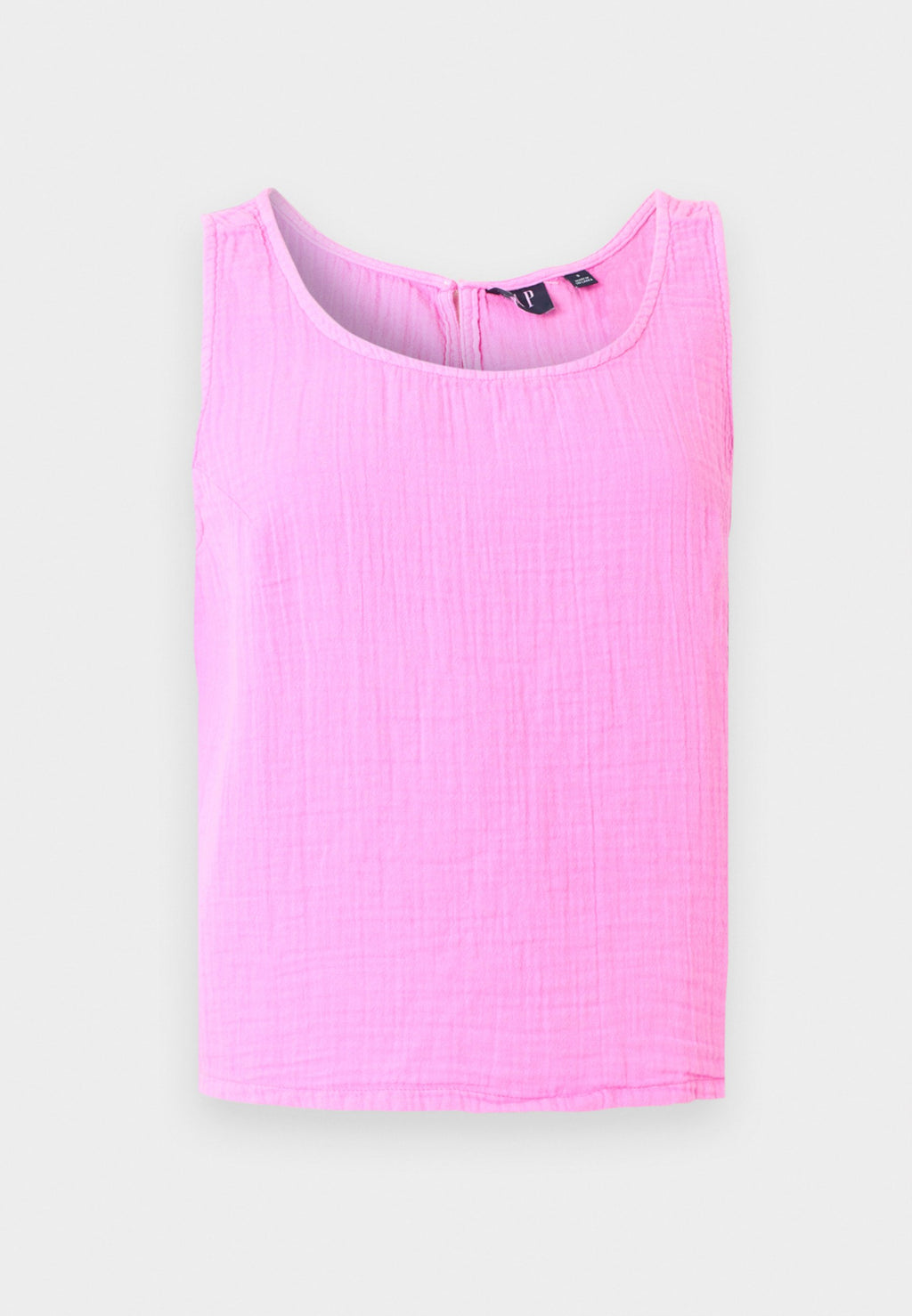 RACER SHELL GAUZE - Blouse - neon pink glow