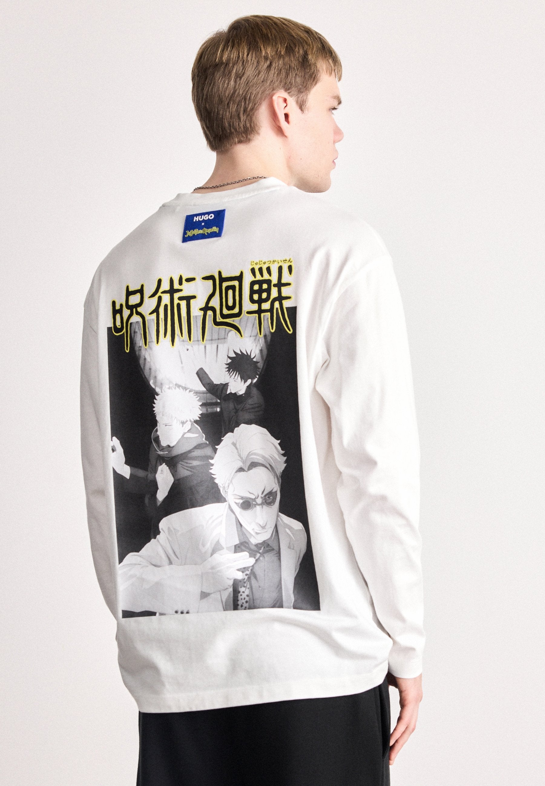 X JUJUTSU KAISEN NICHABOSO - Long sleeved top - white