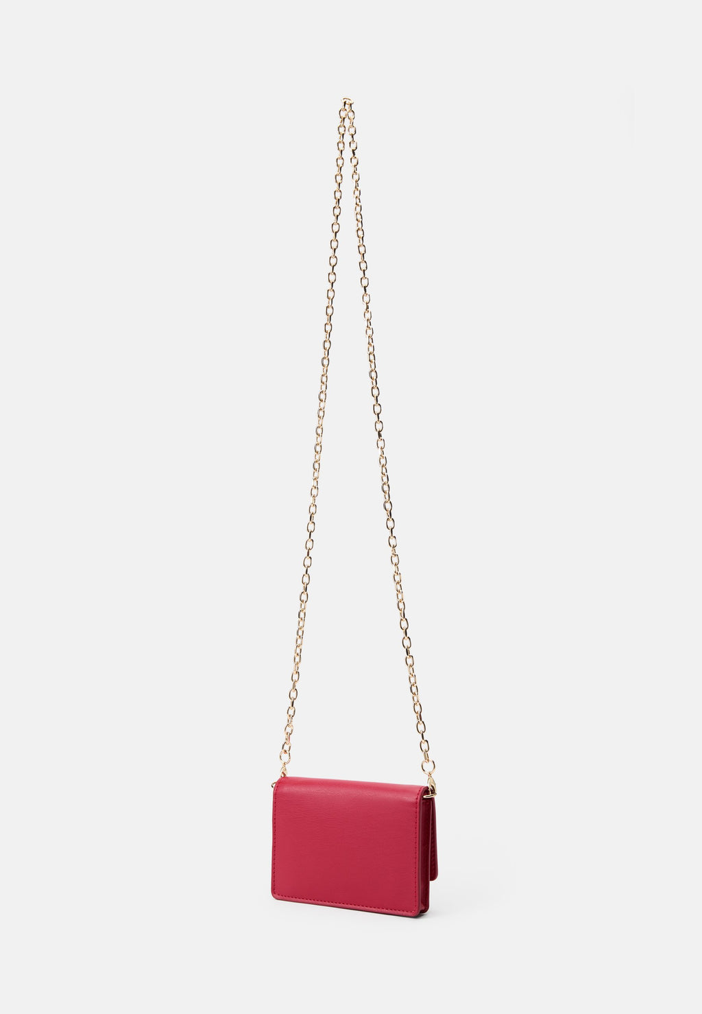 HILFIGER ICON CARD WALLET WITH CHAIN - Clutch - primary red