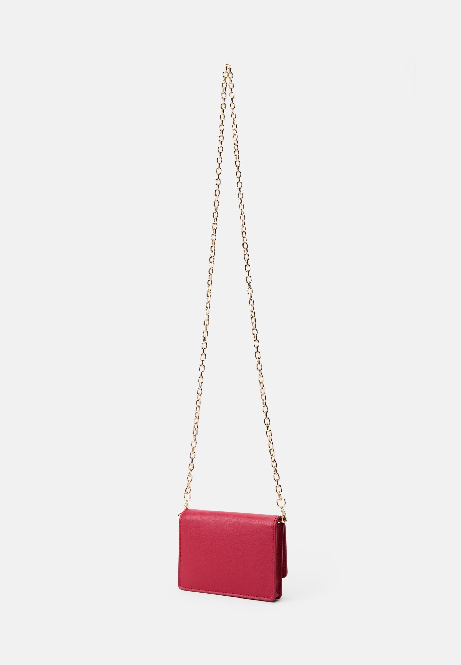 HILFIGER ICON CARD WALLET WITH CHAIN - Clutch - primary red