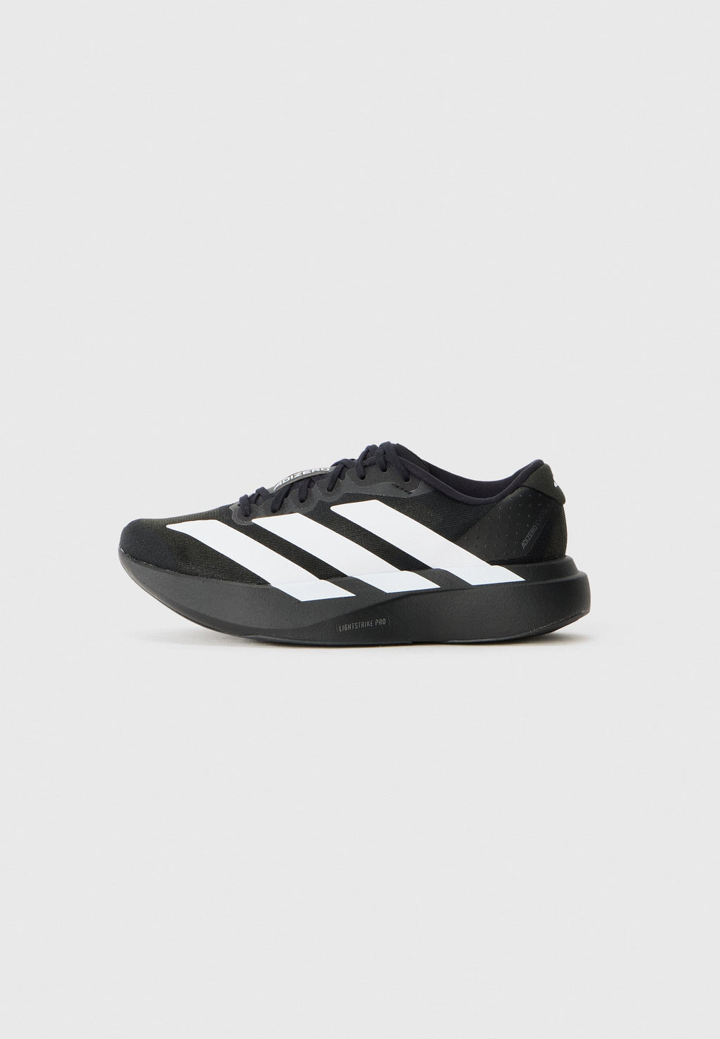 ADIZERO EVO SL J UNISEX - Road running shoes - core black/white/carbon