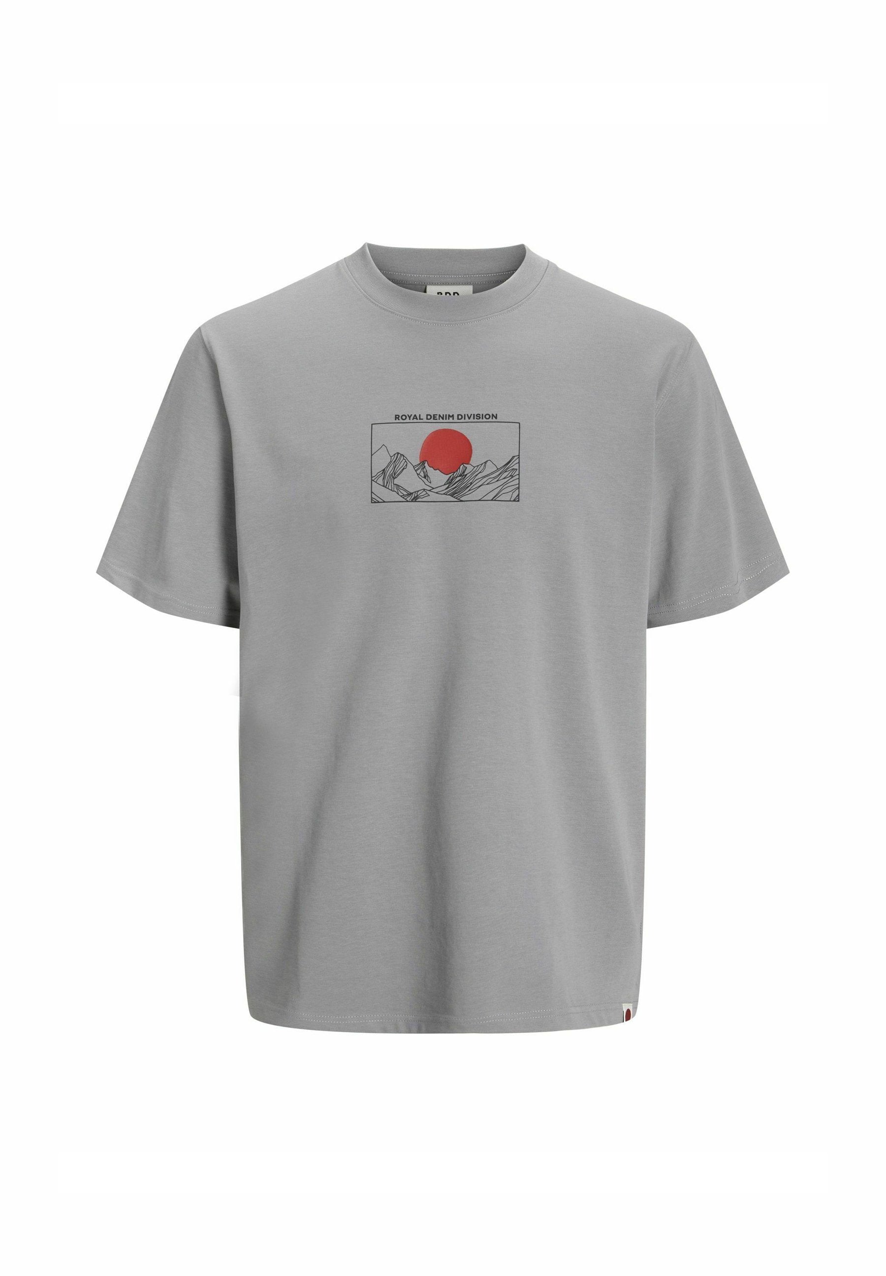 RDD Printed - Print T-shirt - frost gray