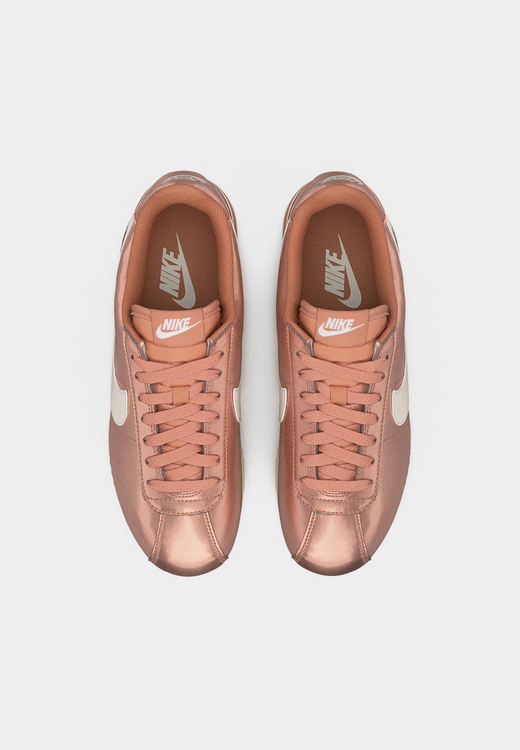 CORTEZ - Baskets - bronze rouge métallique/beige/rose murmure