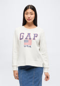 LOGO DOORBUSTER CREW - Sweatshirt - off-white