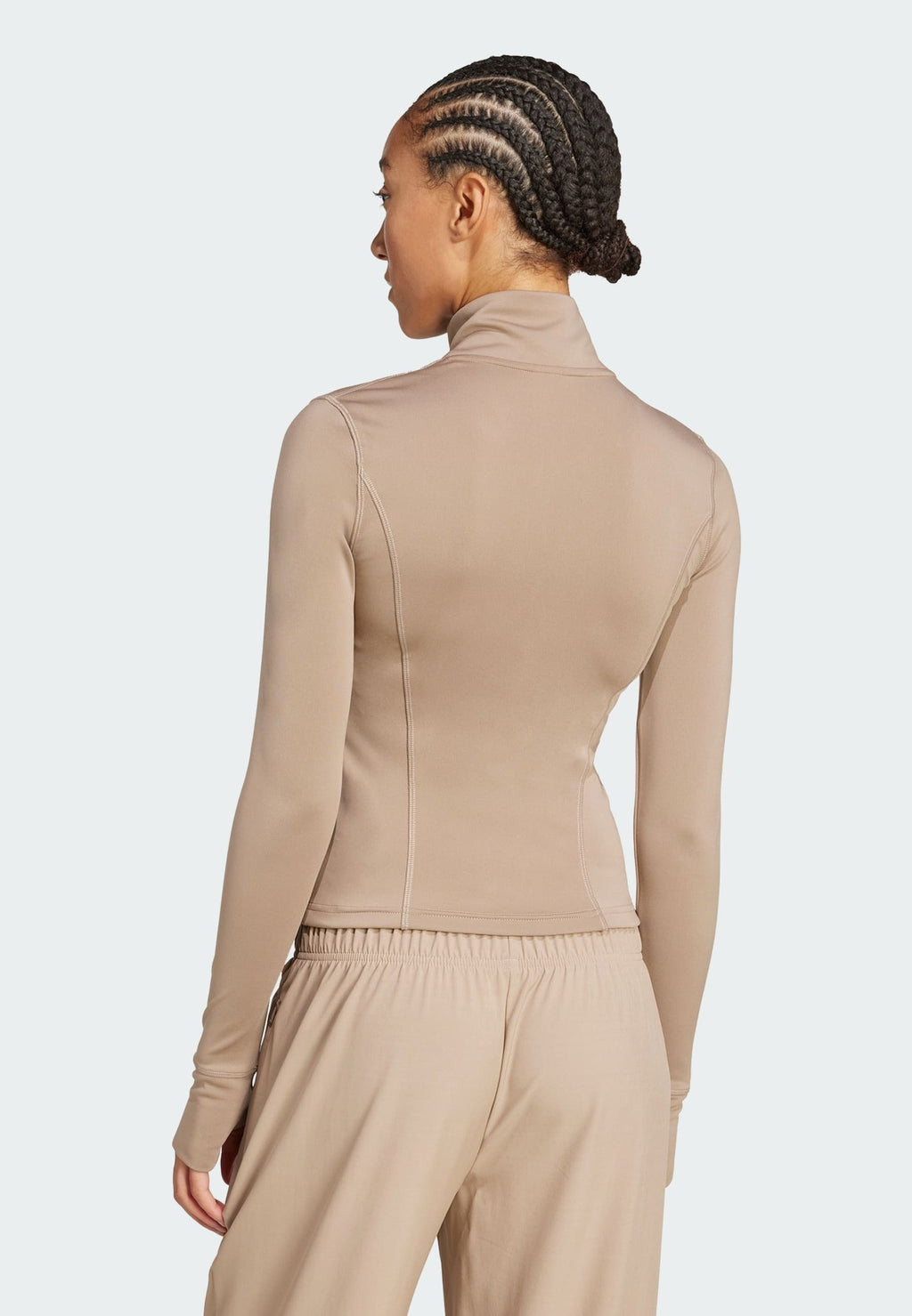 Training jacket - chalky brown