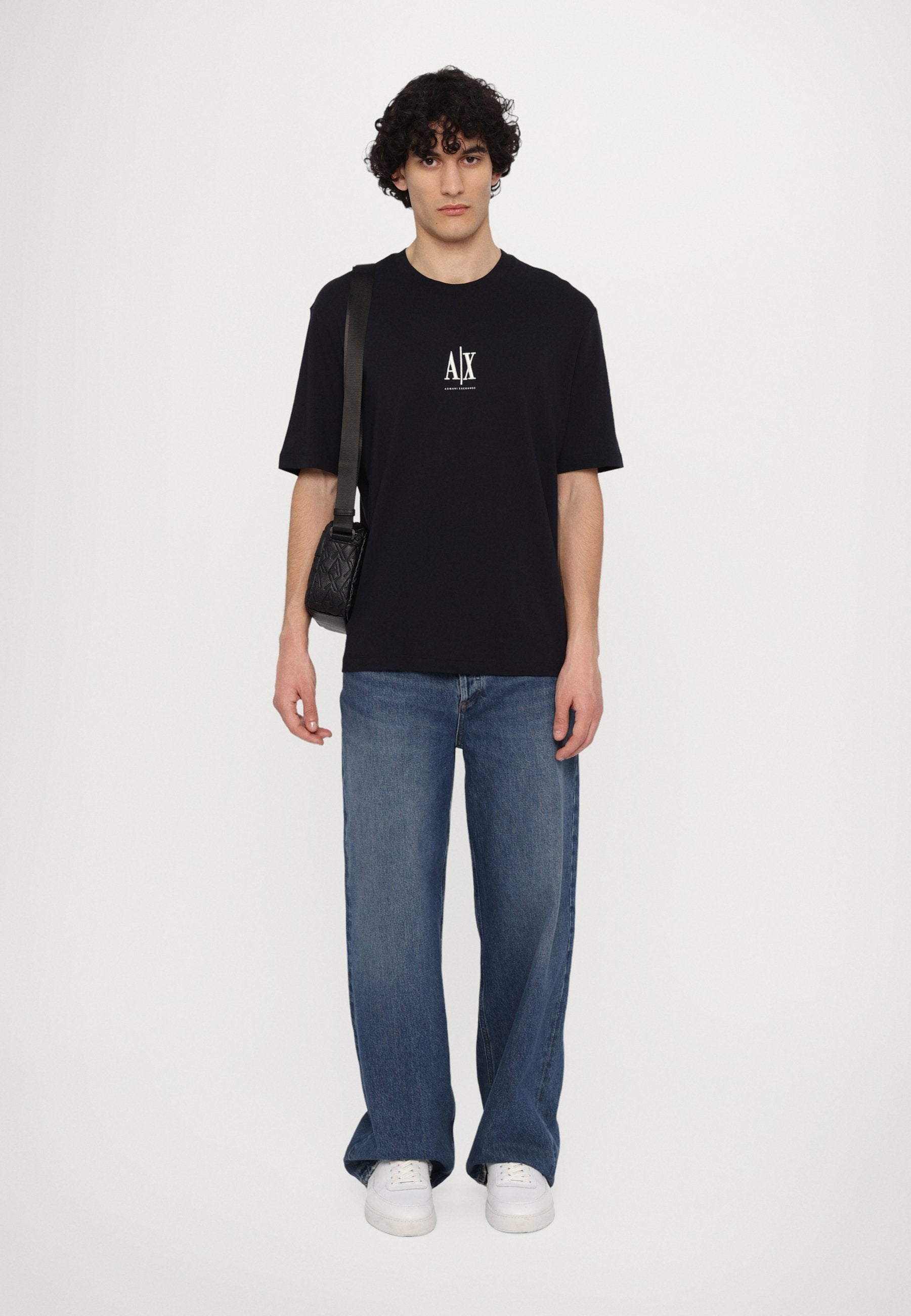 T-SHIRT REGULAR FIT - Basic T-shirt - deep navy