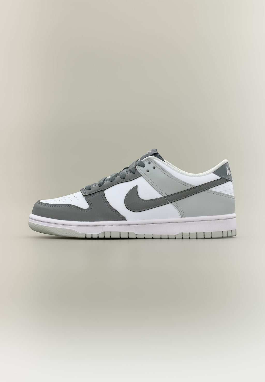 DUNK UNISEX - Spor Ayakkabı - beyaz/füme gri/gri sis