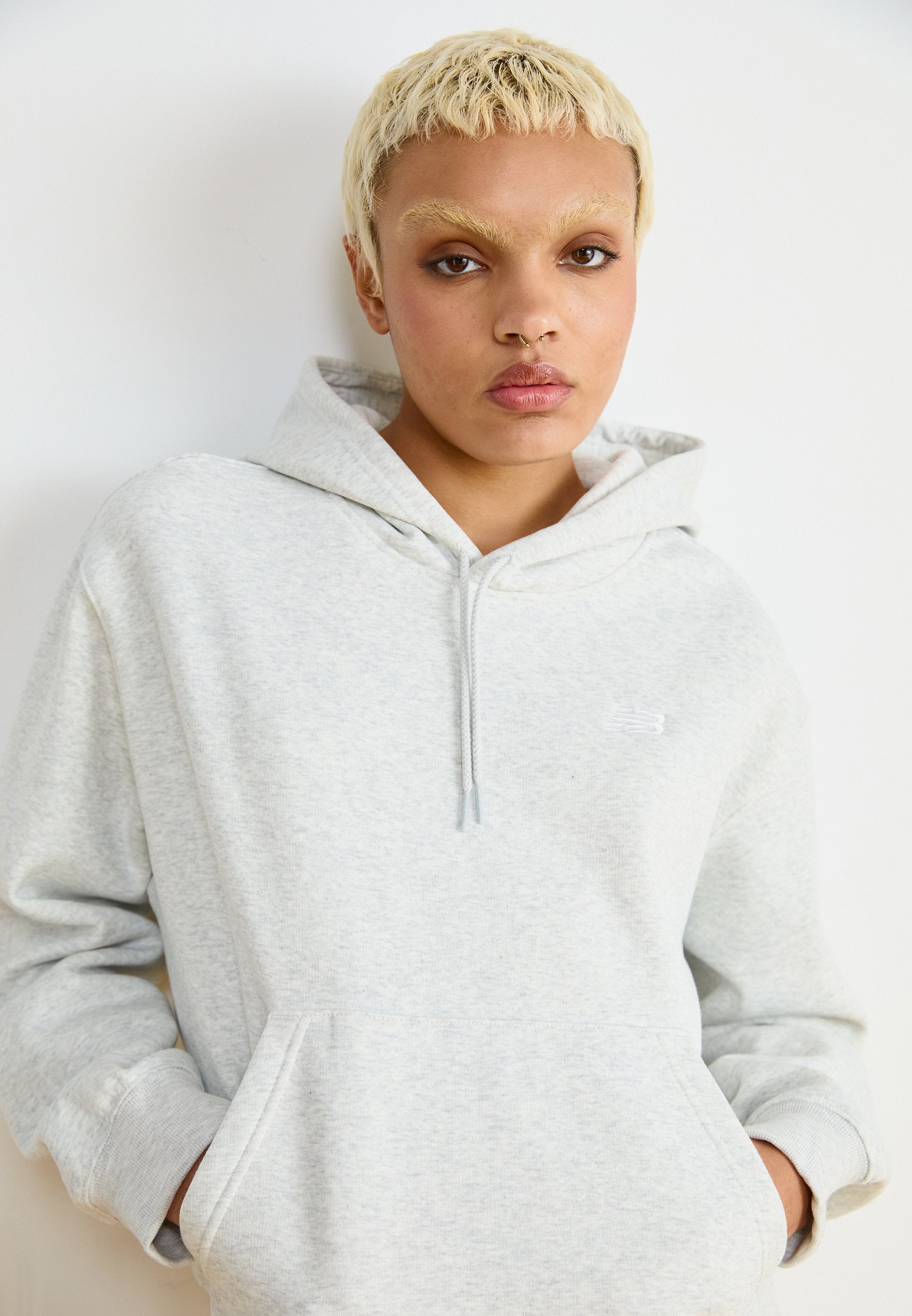 SPORT ESSENTIALS HOODIE - Hoodie - ash heather