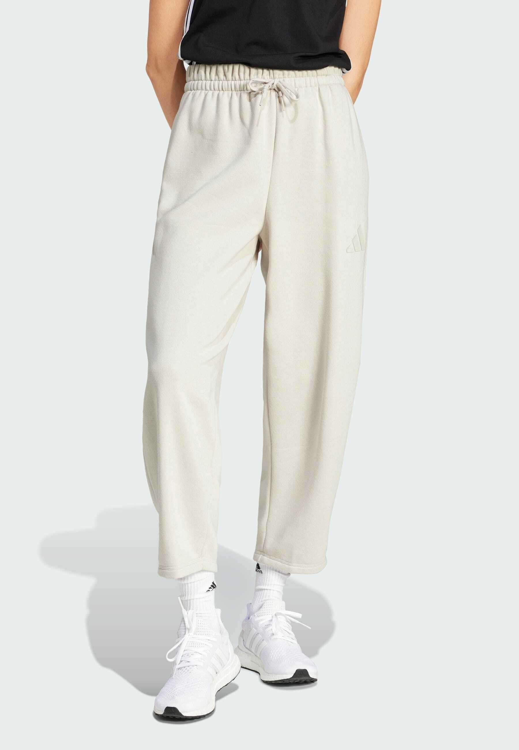 ESSENTIALS CONTEMPORARY FLEECE BARREL LOOSE - Bas de survêtement - alumina