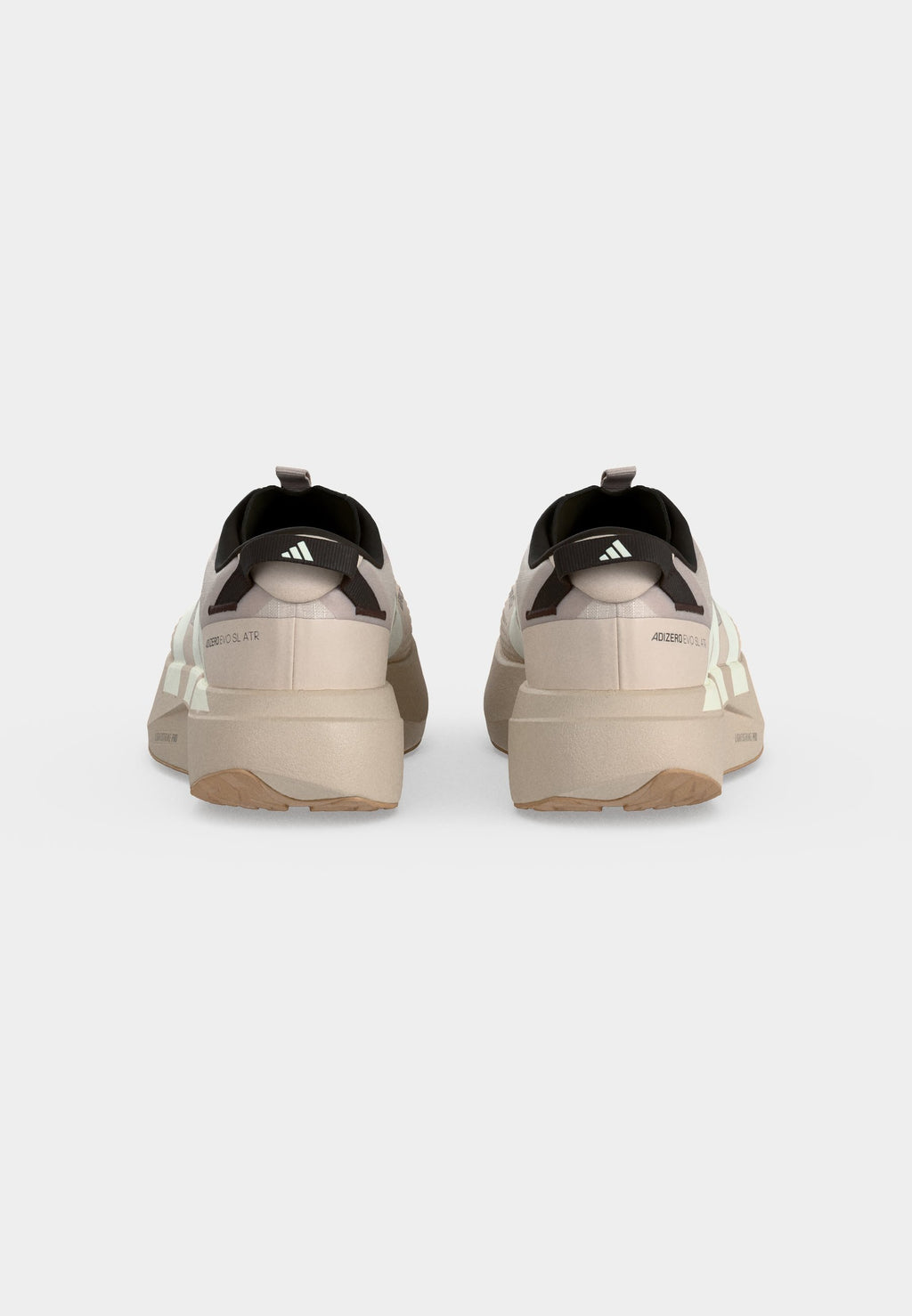ADIZERO EVO SL ATR M - Baskets - mauve mastic/blanc cassé/sable chaud