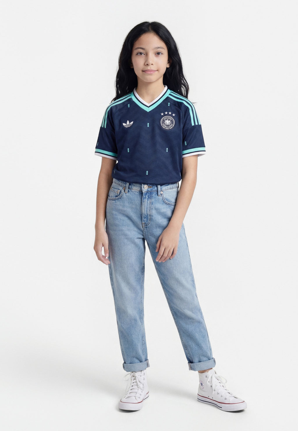 GERMANY AWAY REPLICA KIDS UNISEX - Football jersey - collegiate navy