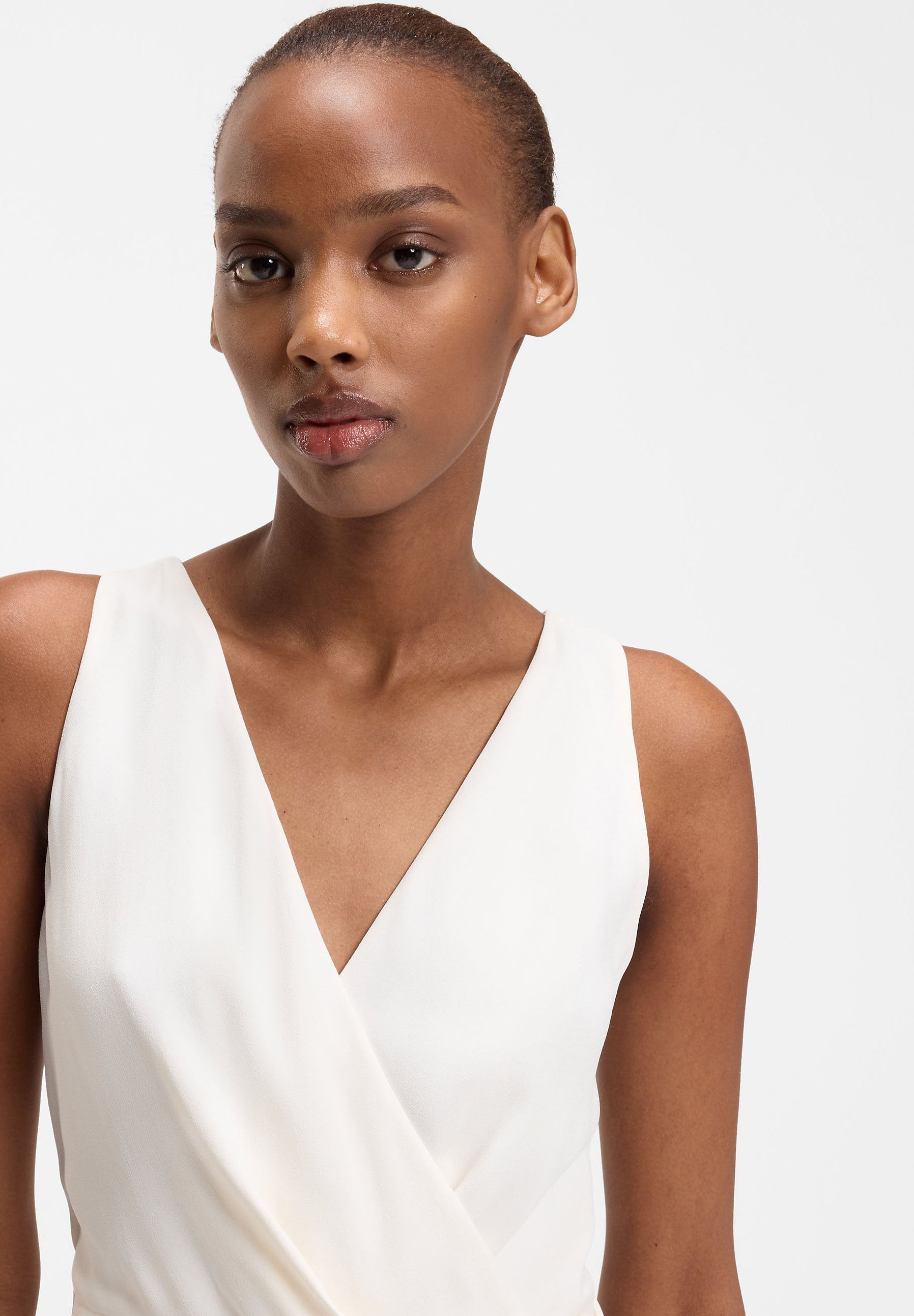 KABIVANNA - Day dress - open white