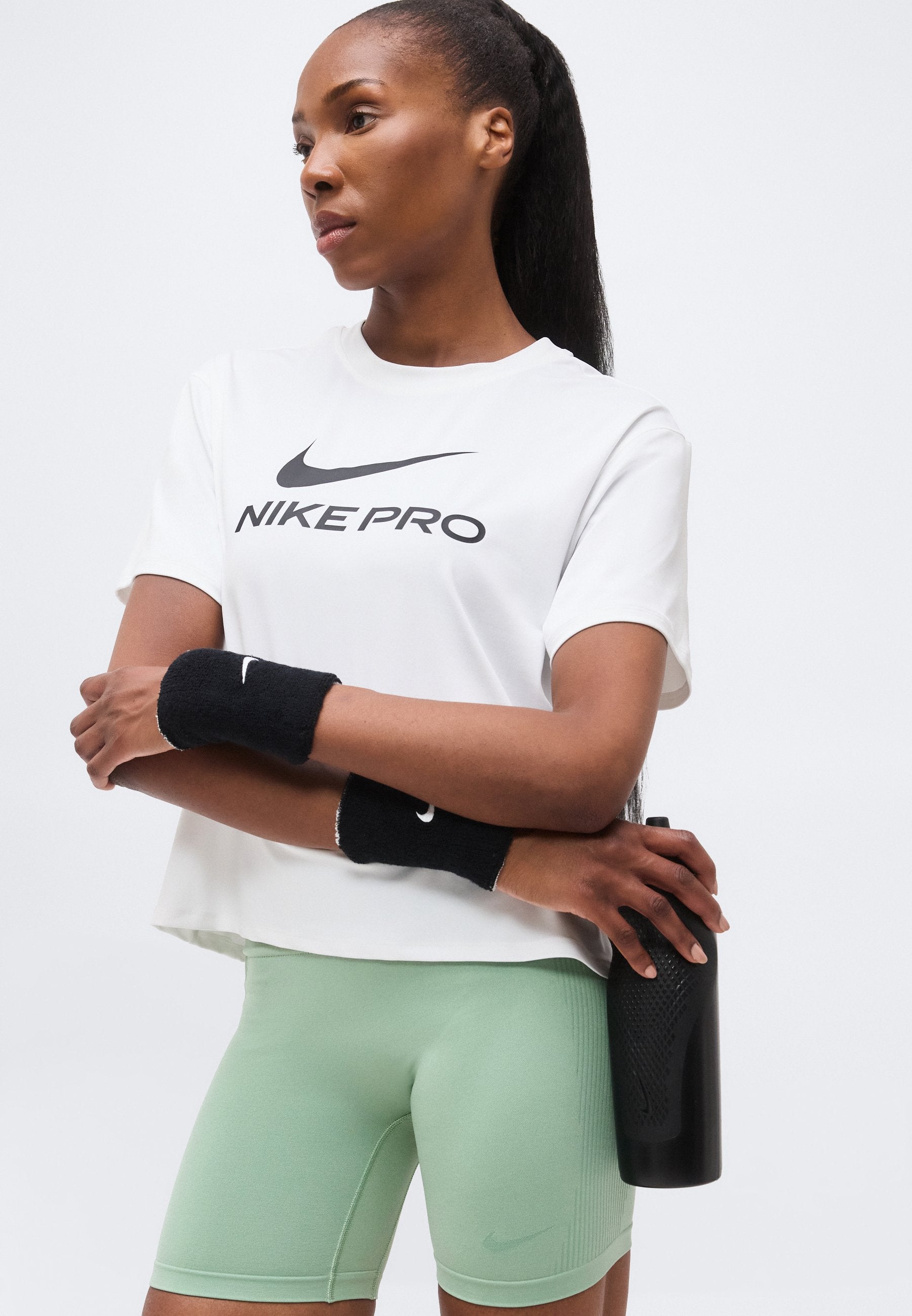 365 LOOSE - Sports T-shirt - white/black