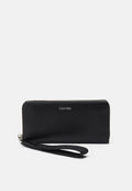 STRAP LONG ZIP AROUND - Wallet - black