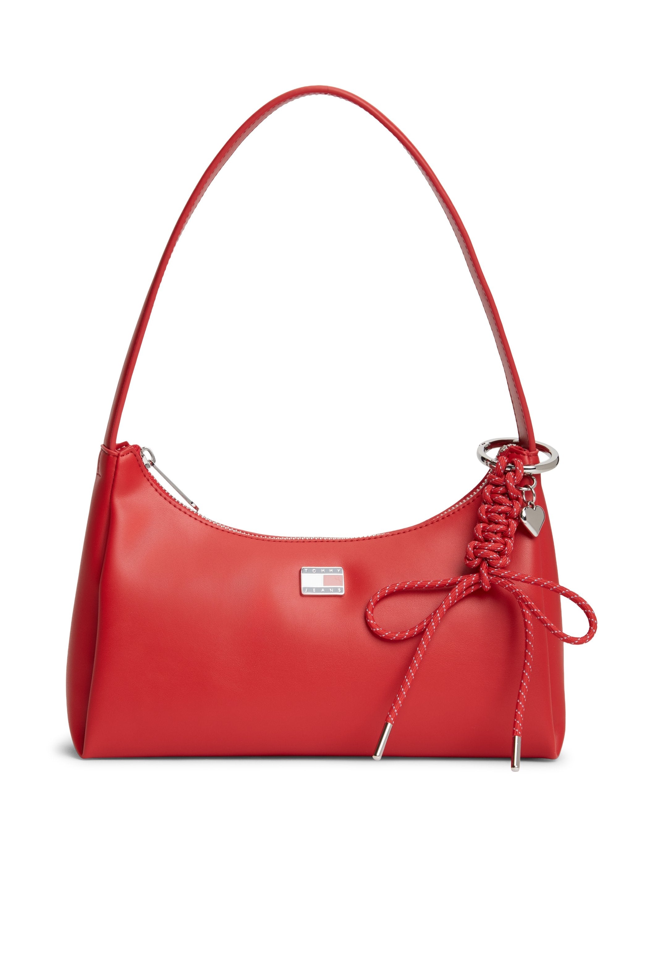 LOGO CHARM SHOULDER BAG - Handbag - sapphire red