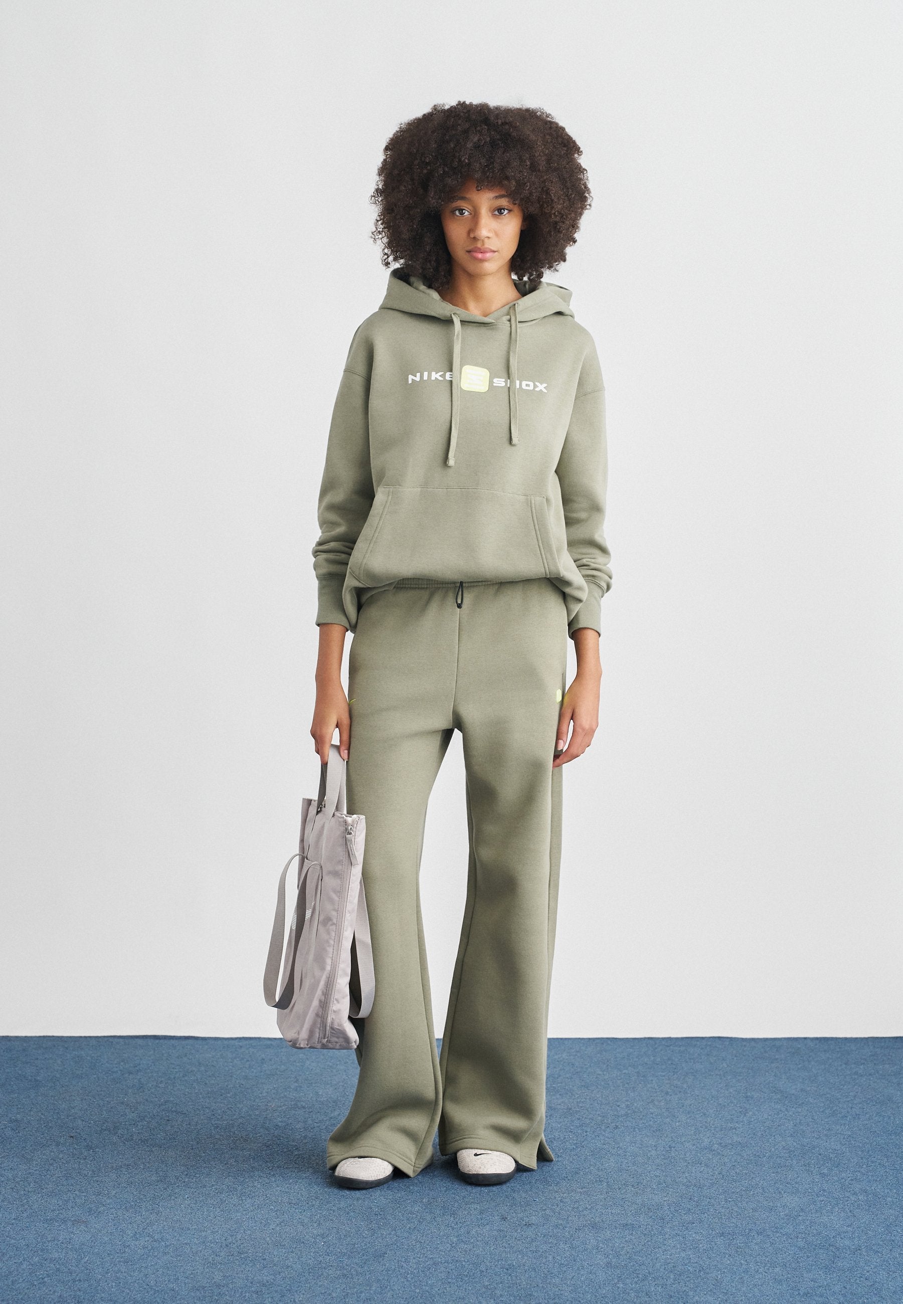 SHOX PHOENIX PANT - Tracksuit bottoms - silver sage