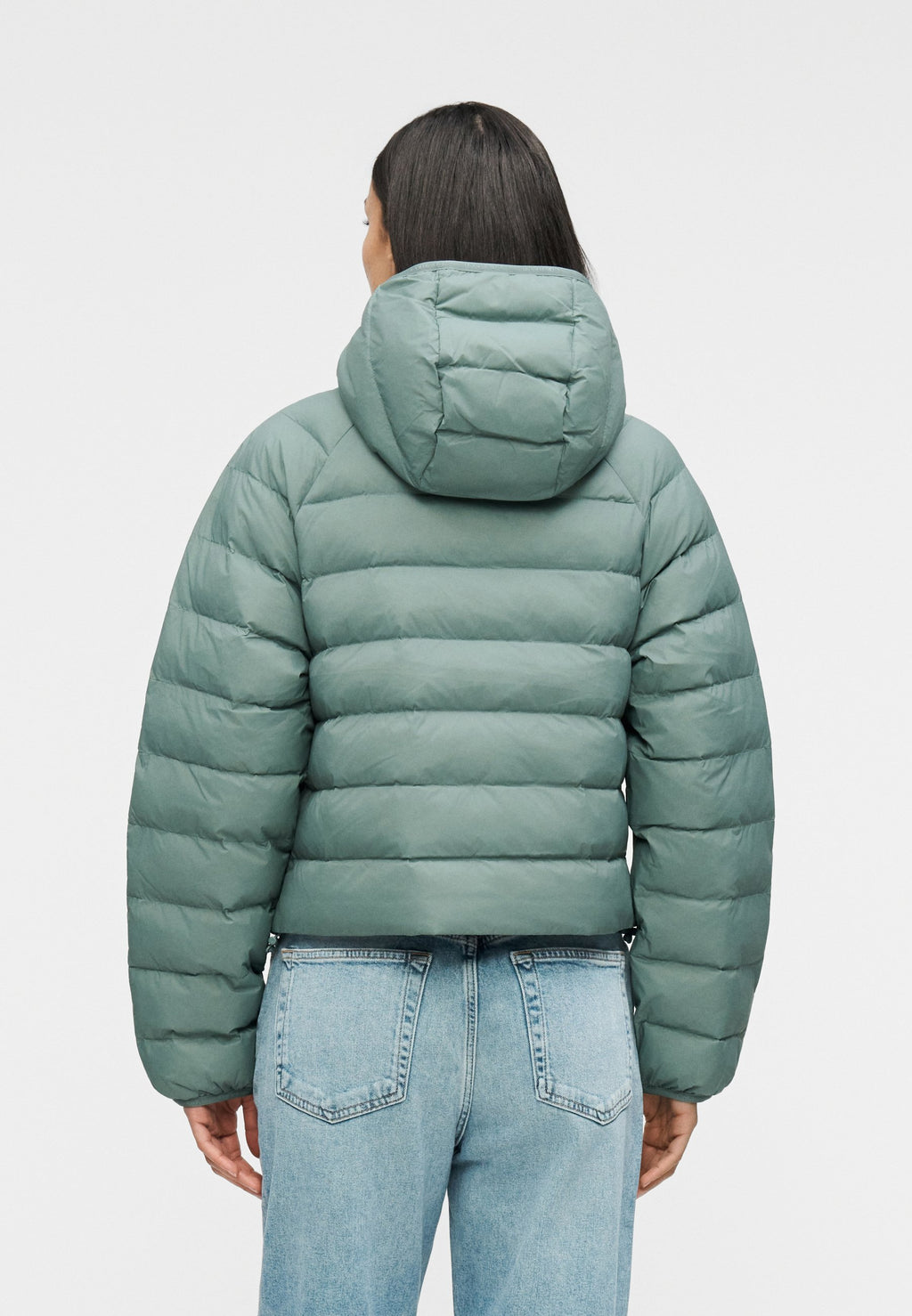 LIGHTWEIGHT QUILTED JACKET PACKA - Light jacket - autumn green