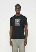 TE_DOBERMANN - Print T-shirt - black