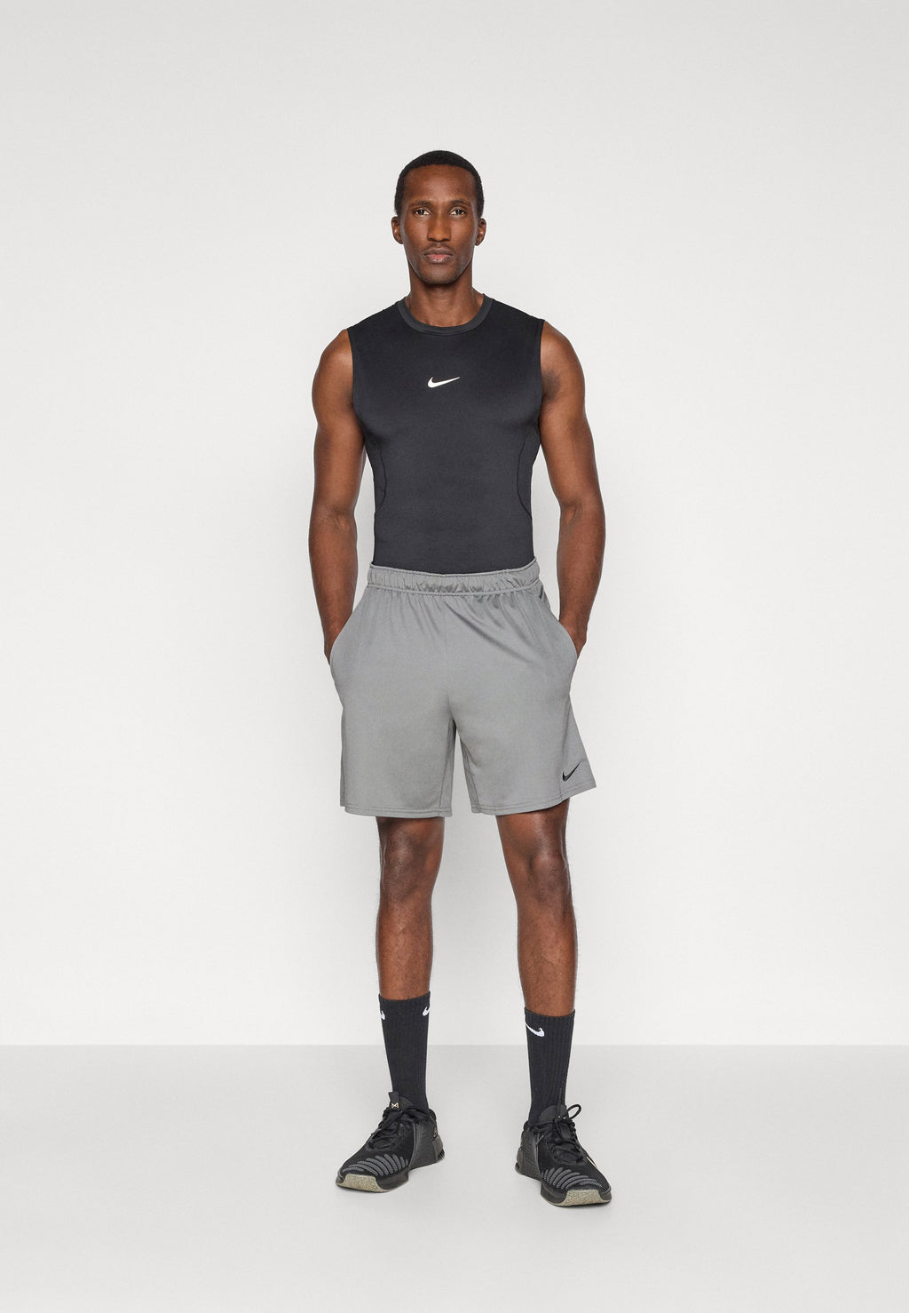 FLEX SHORT  - Sports shorts - smoke grey/black