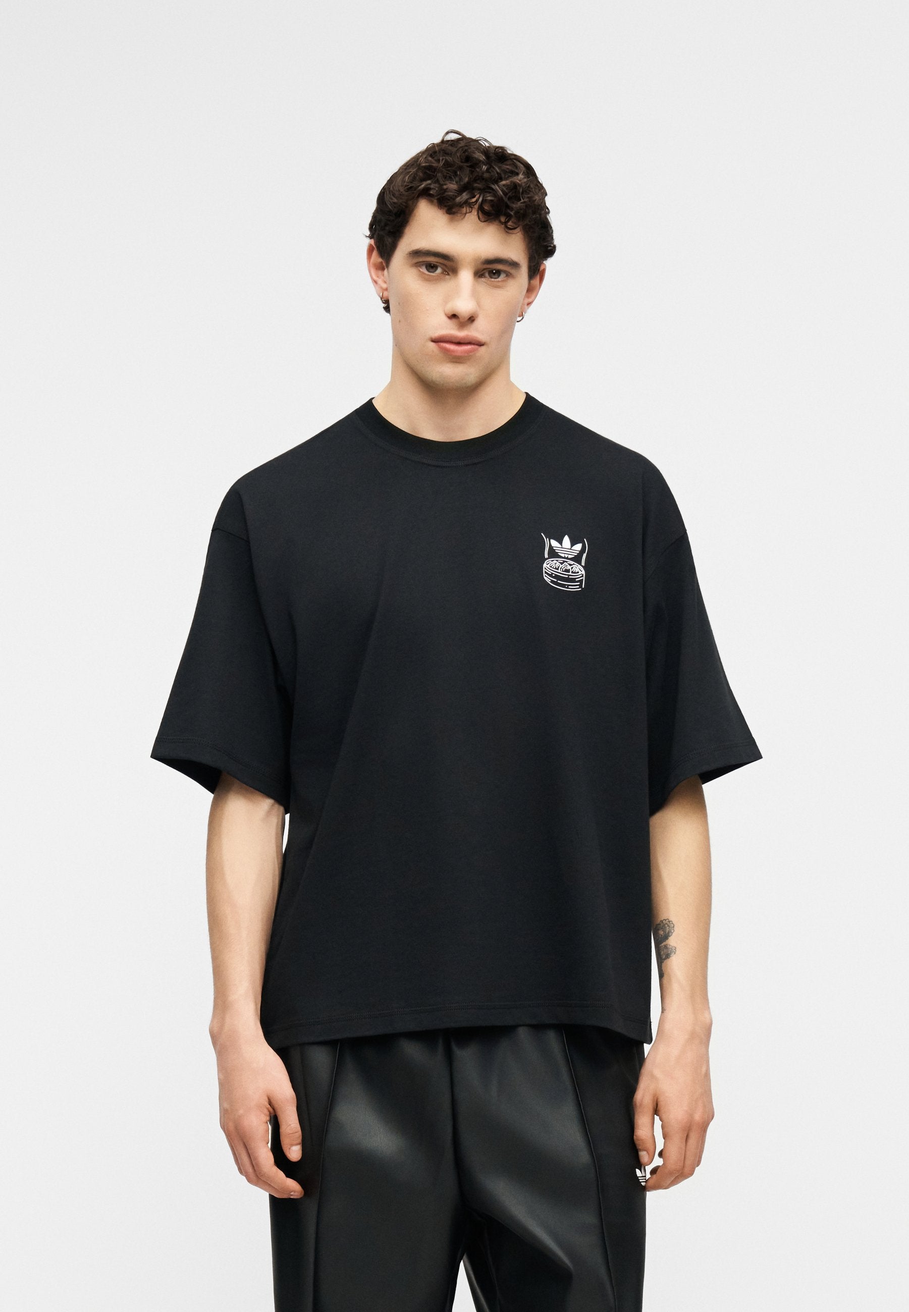 CHOPSTICKS TEE UNISEX - Print T-shirt - black