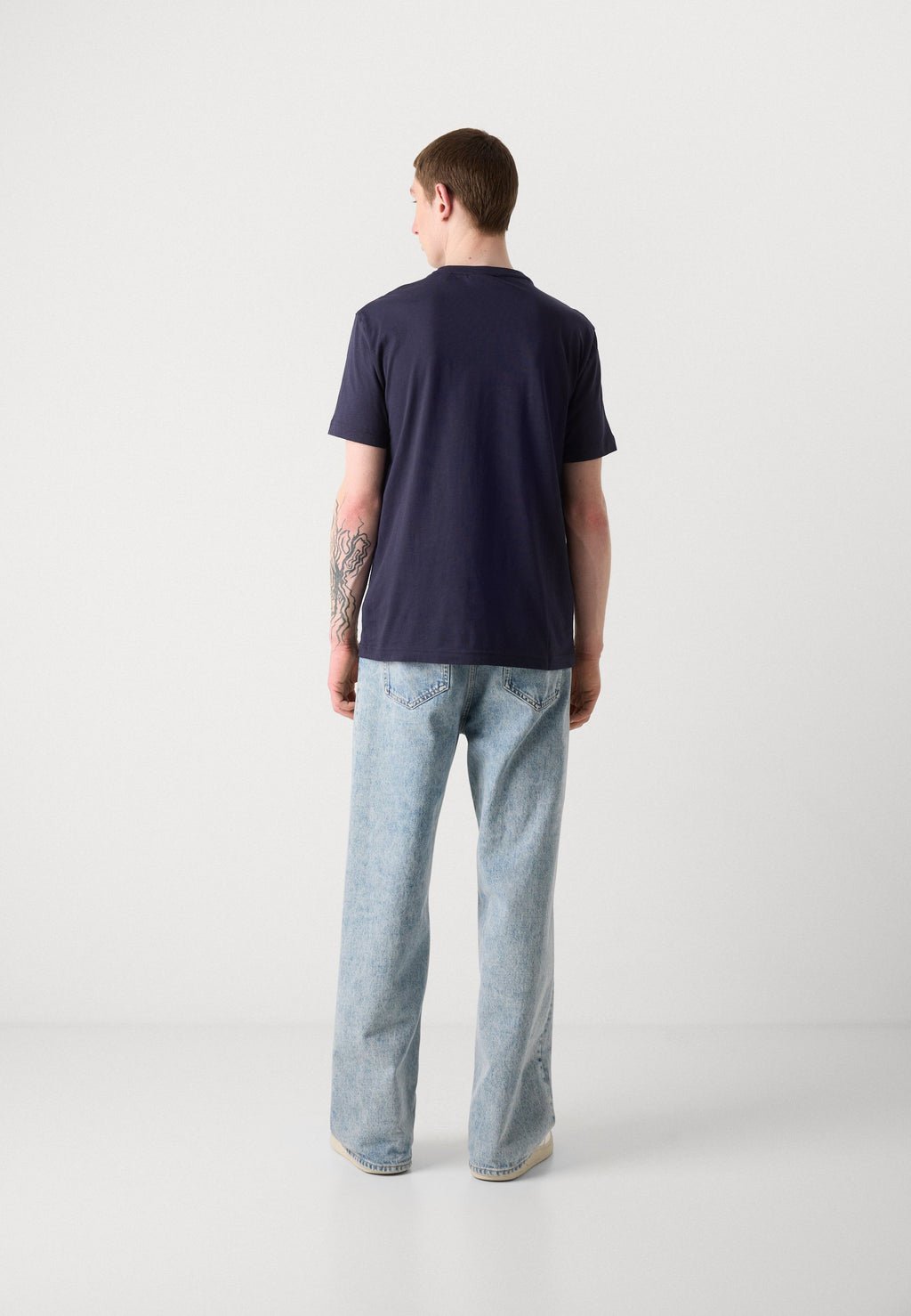 GRAPHIC - Print T-shirt - evening blue