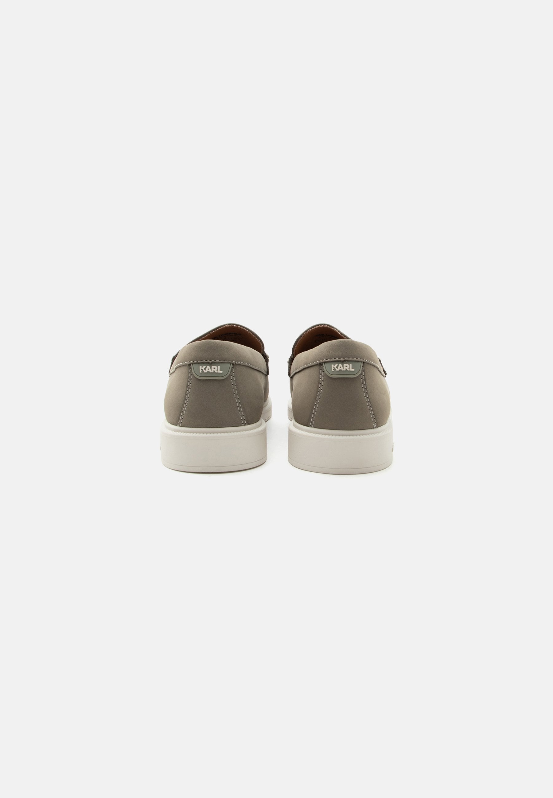 KORI MONOGRAM VAMP - Slip-ons - light khaki
