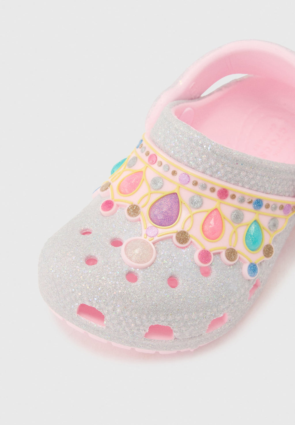 CLASSIC PRINCESS - Clogs - pink milk/multi-coloured