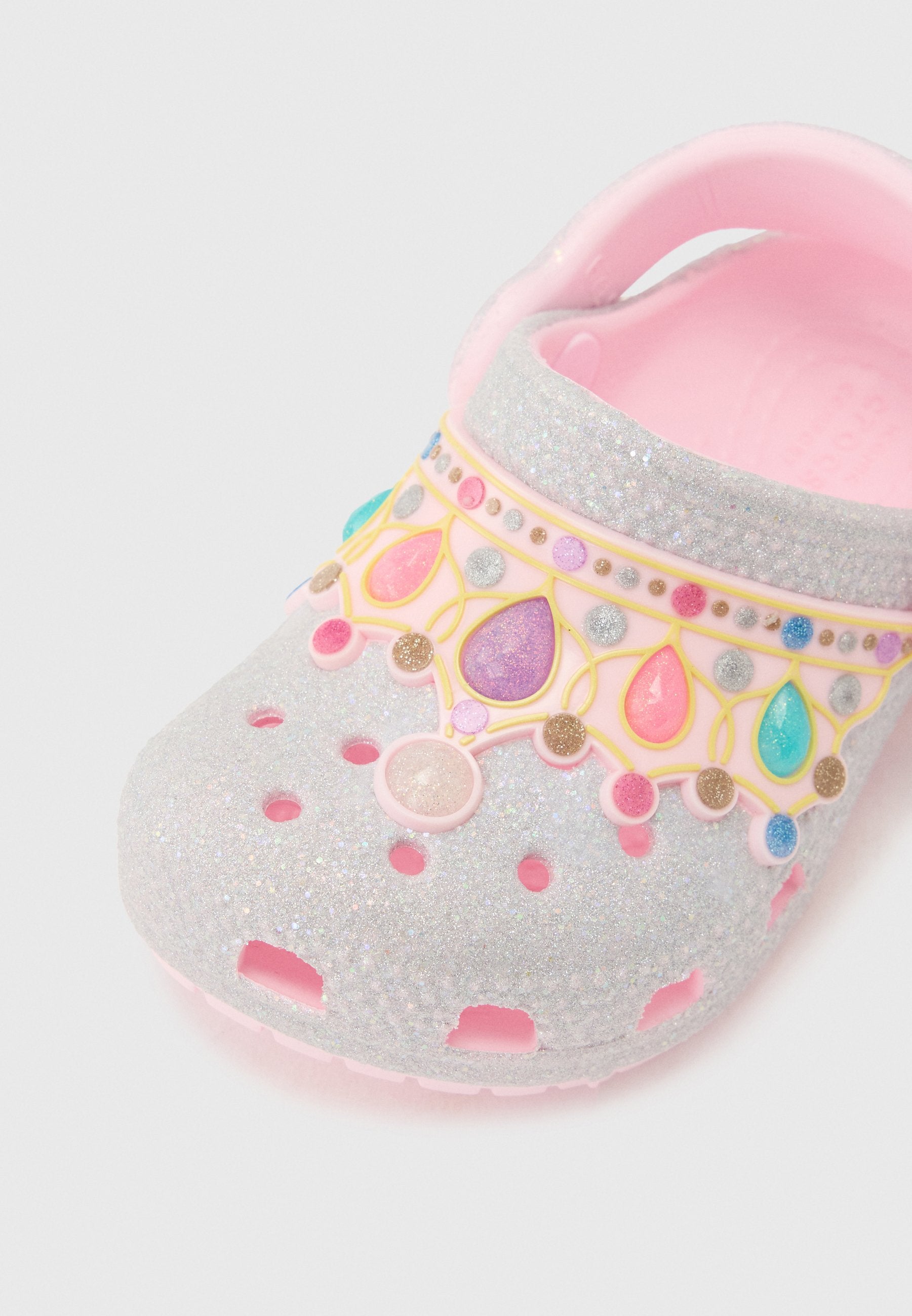 CLASSIC PRINCESS - Clogs - pink milk/multi-coloured
