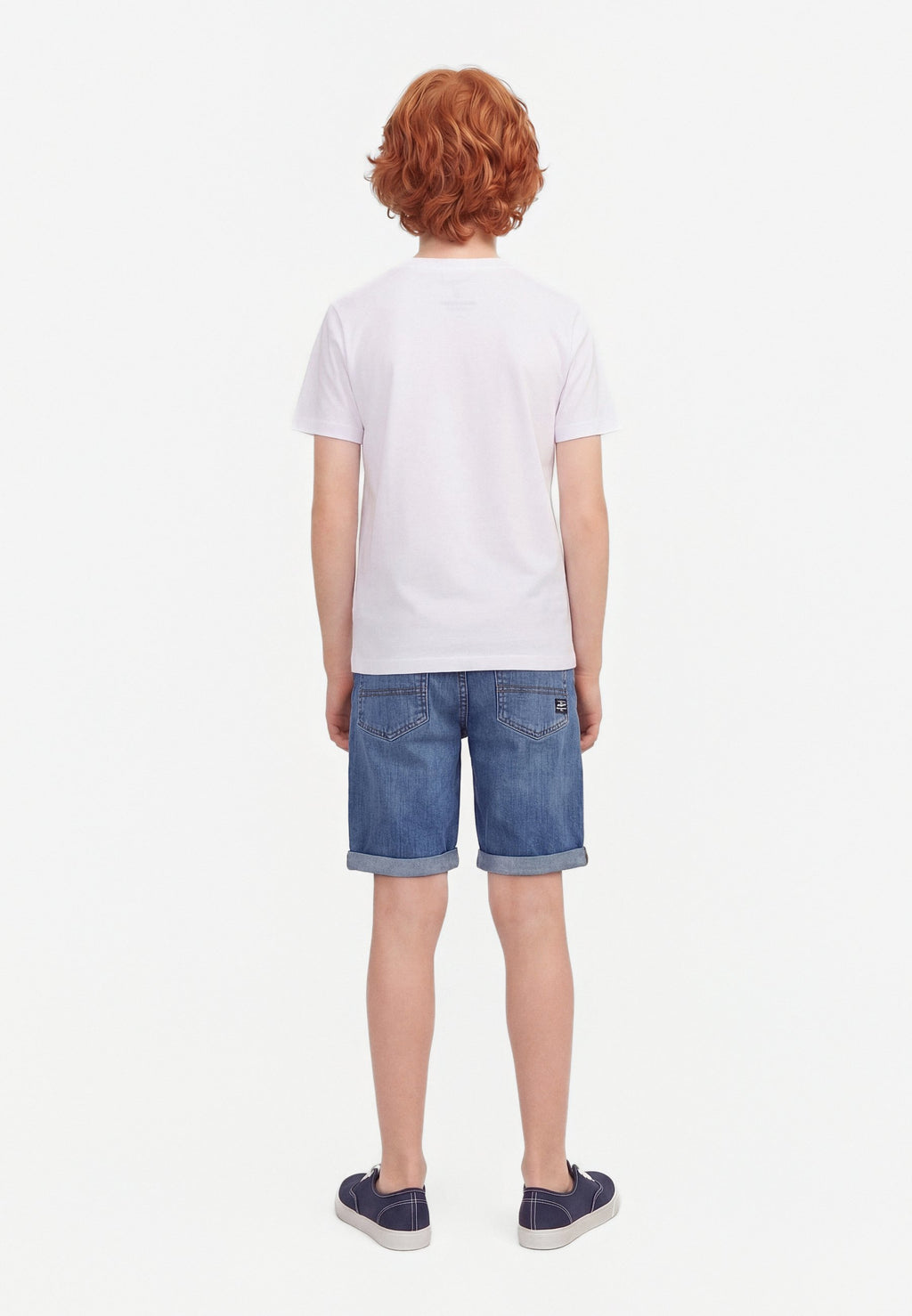 JJCOLLEGE LOGO TEE 2 PACK - Basic T-shirt - navy blazer/bright white
