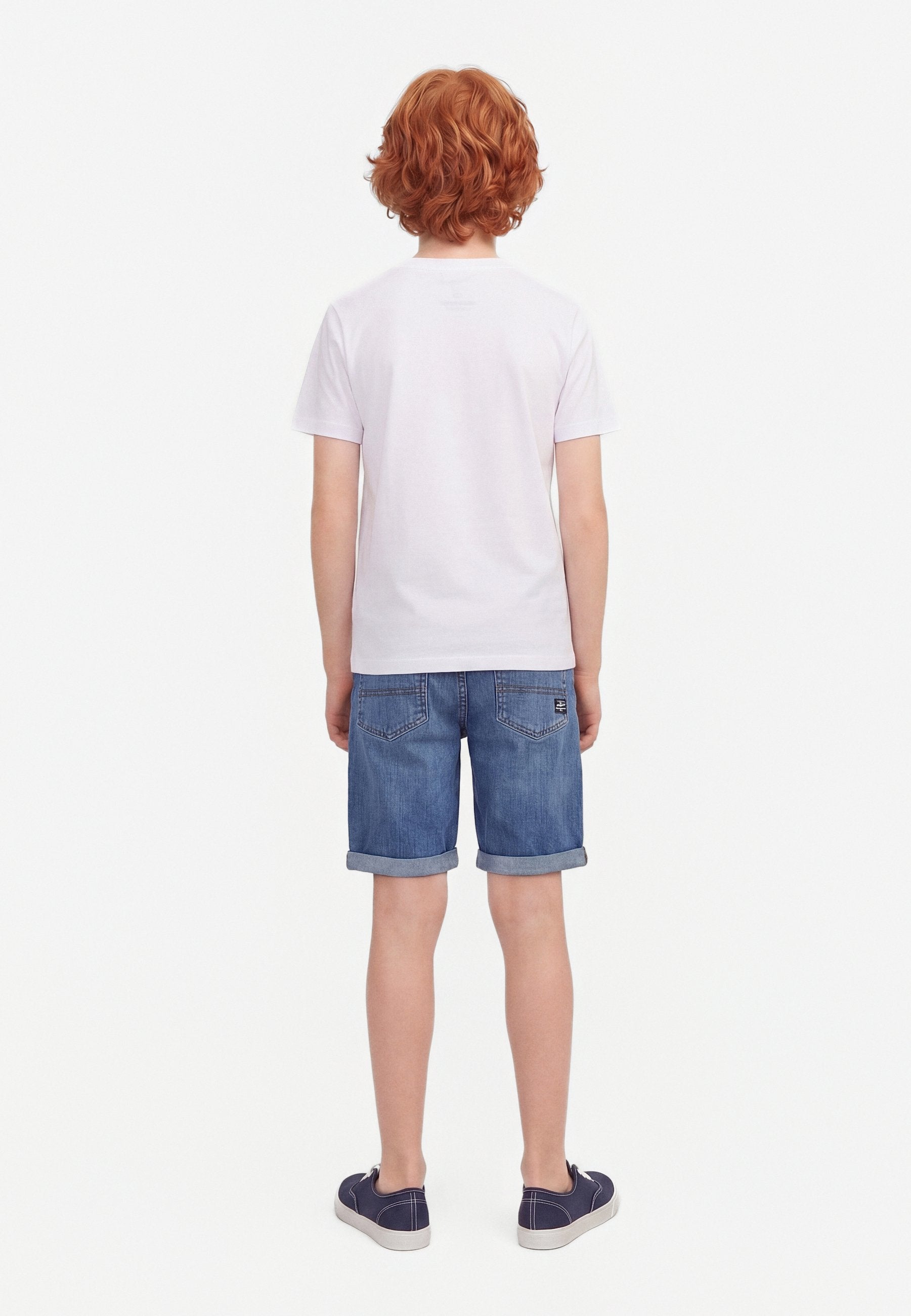 JJCOLLEGE LOGO TEE 2 PACK - Basic T-shirt - navy blazer/bright white