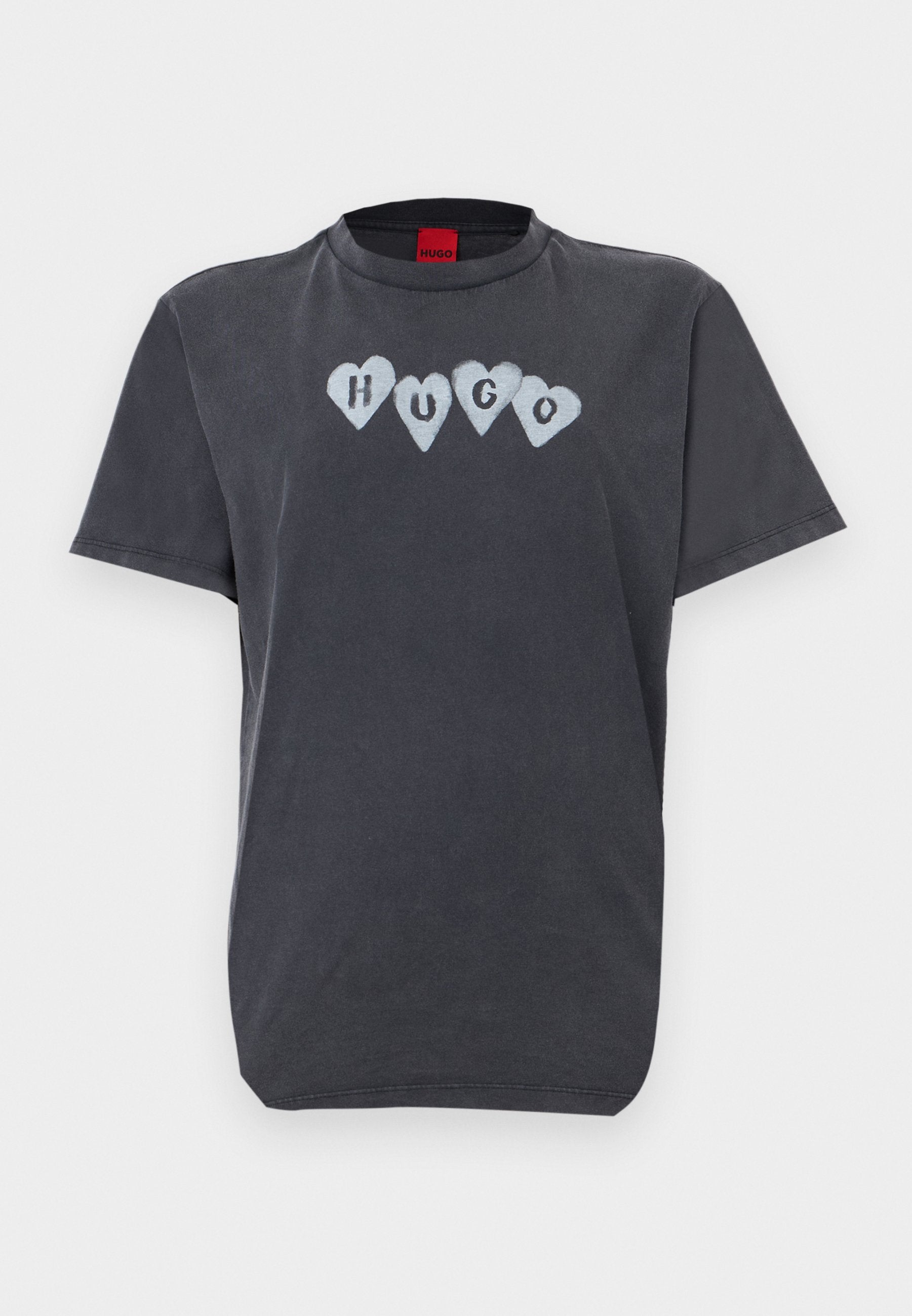 VINTAGE TEE - Print T-shirt - black