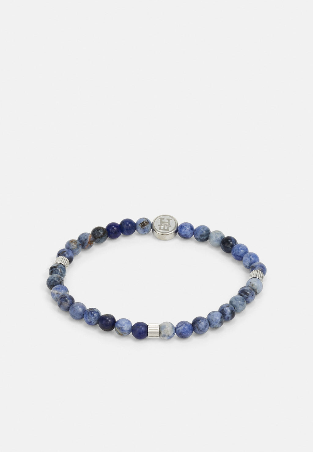 MEN BEADS - Bracelet - blue/silver-coloured