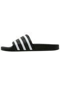 ADILETTE - Pool slides - black/white