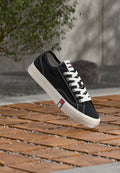 ARCHIVE FLAG STRIPE CANVAS TRAINERS - Trainers - black