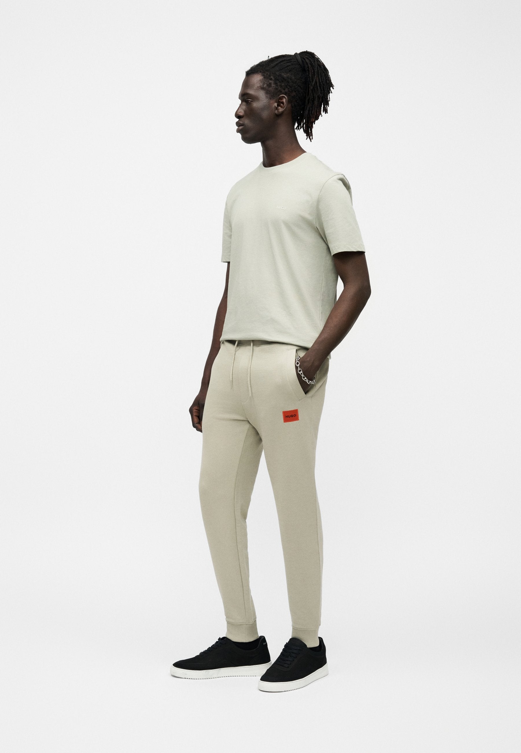 DOAK - Tracksuit bottoms - light green