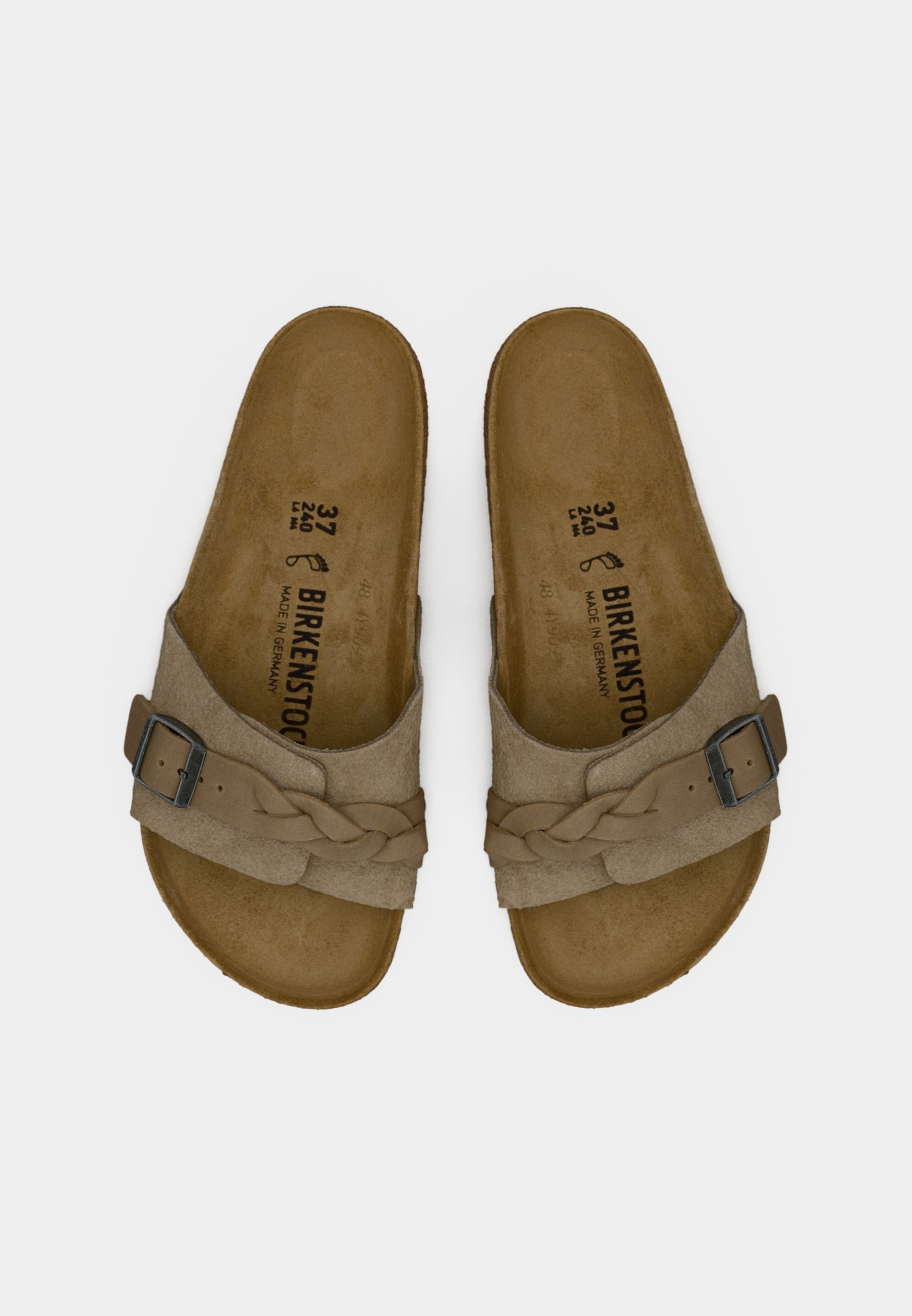 OITA BRAIDED LEOI/LEVE TAUPEN REGULAR - Sandalet - taupe