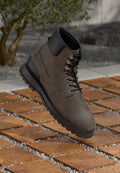 CLAFTON - Lace-up ankle boots - dark gray