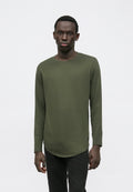 JJENOA TEE O NECK - Long sleeved top - forest night