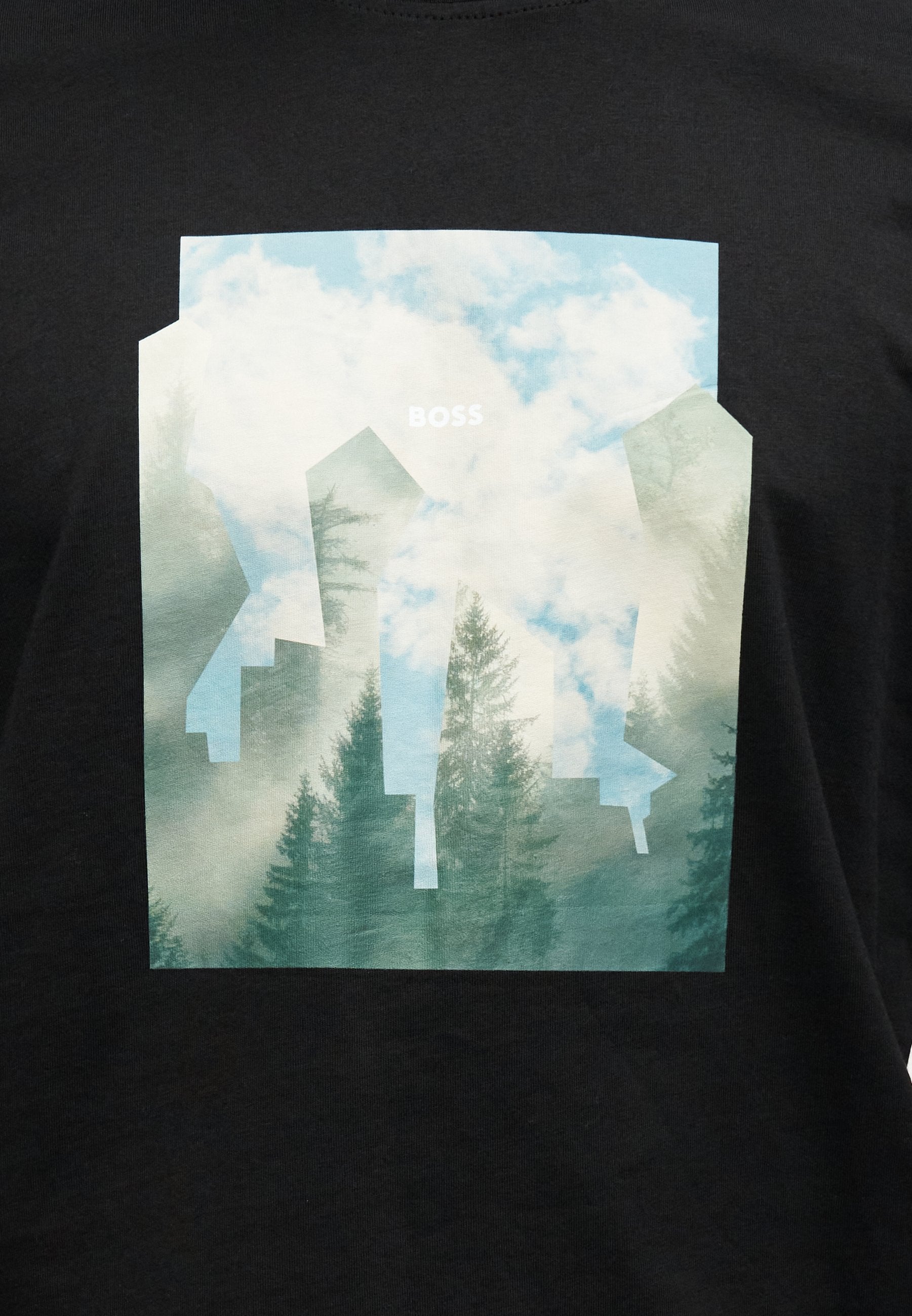 COVER - Print T-shirt - black
