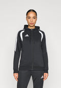 TIRO26 LEAGUE FULL ZIP HOODIE - Zip-up sweatshirt - black/white