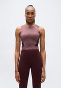 TANK - Top - tattoo/burgundy crush/white