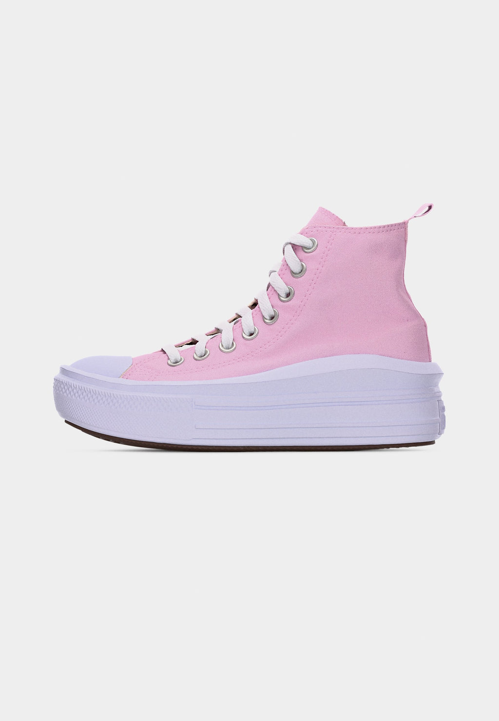 CHUCK TAYLOR ALL STAR MOVE PLATFORM UNISEX - High-top trainers - new found bloom/white/black