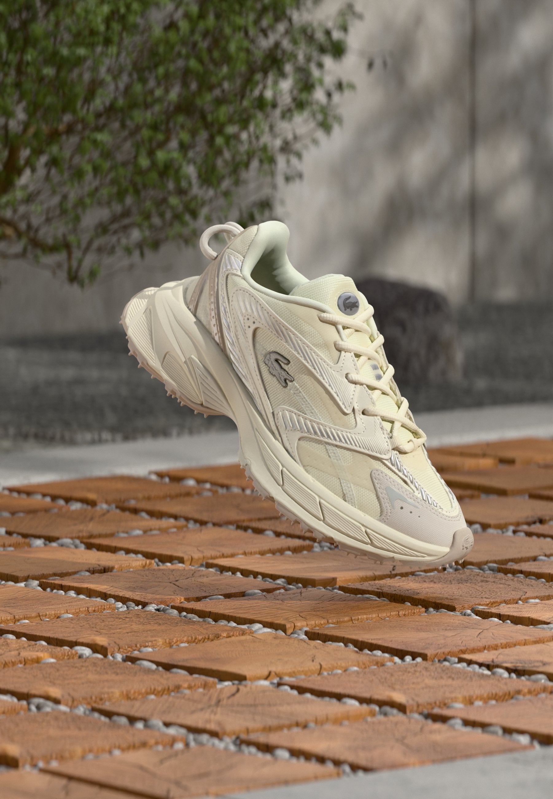 L003 NEO SHOT 1261 - Baskets - blanc cassé