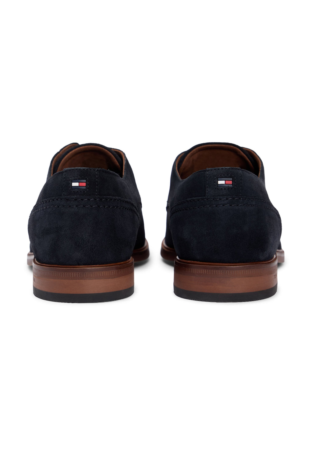 SUEDE DERBY SHOES - Lace-ups - desert sky