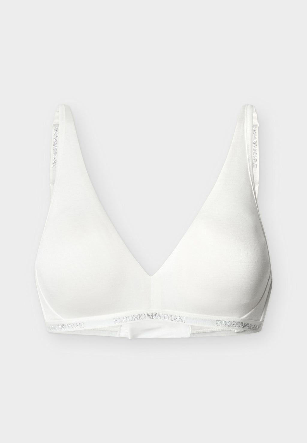 REMOVABLE PADS BRALETTE  - Triangle bra - white
