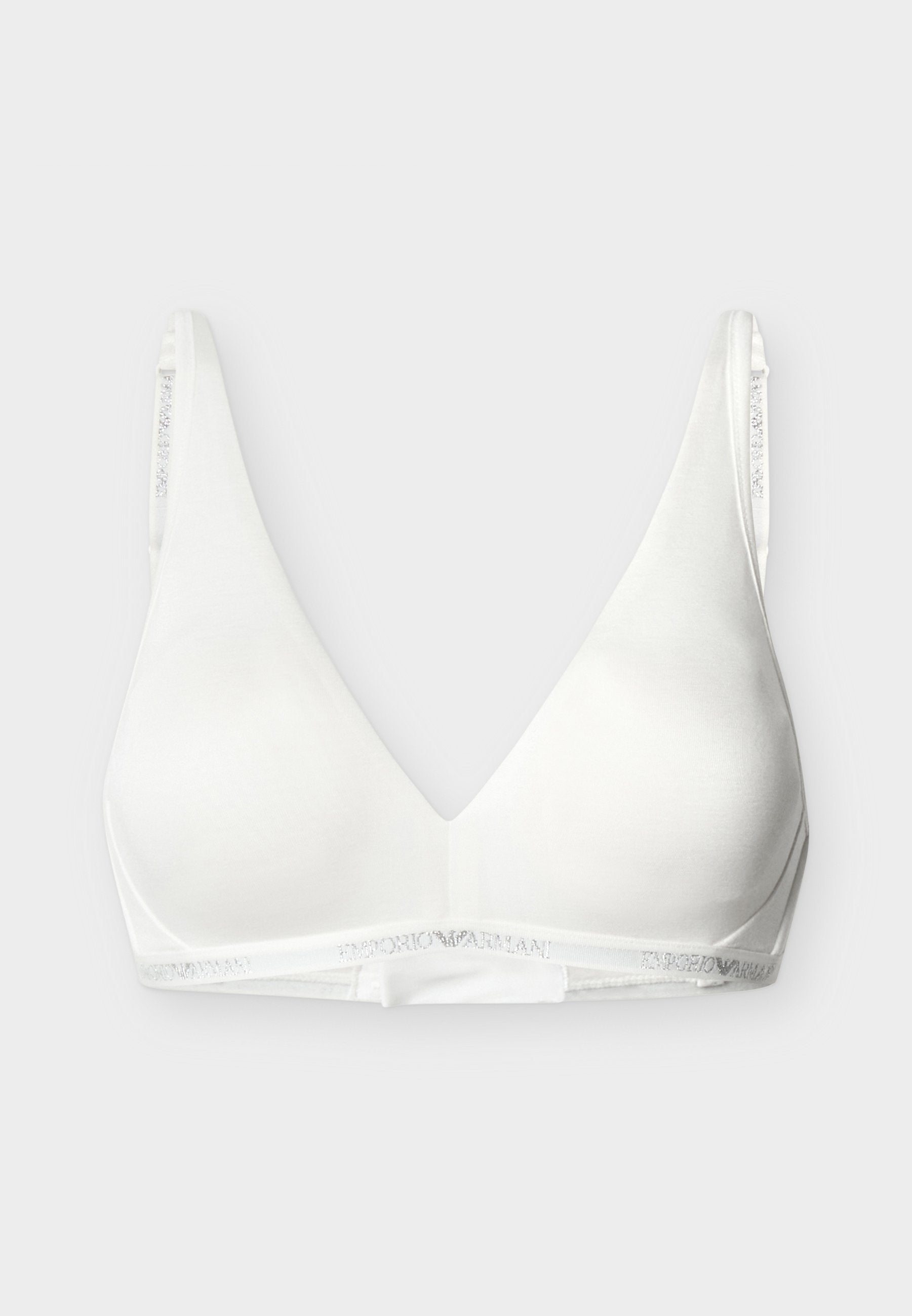 REMOVABLE PADS BRALETTE  - Triangle bra - white