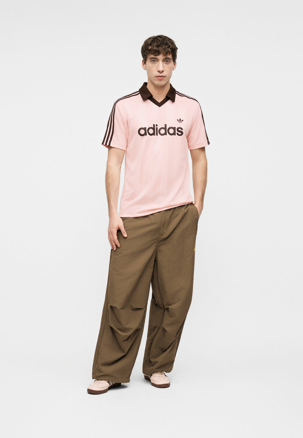 Polo shirt - sandy pink