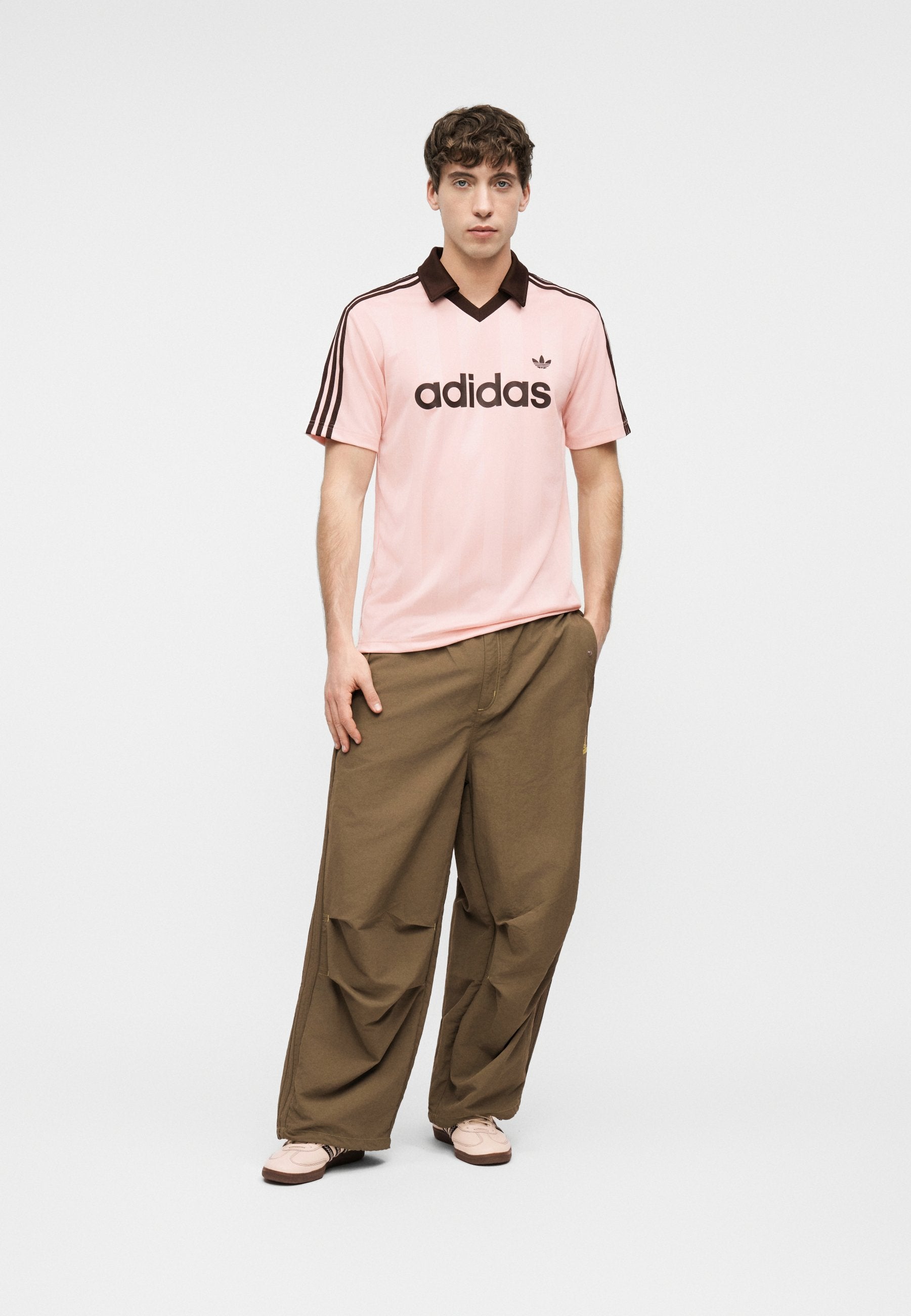 Polo shirt - sandy pink
