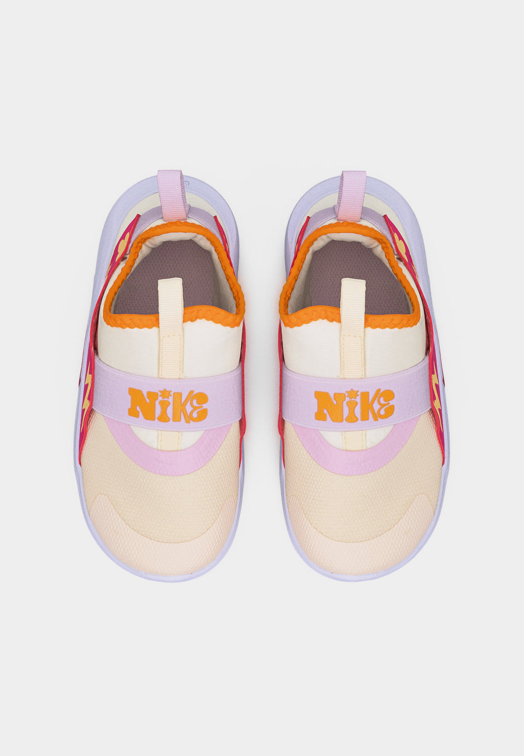 FLEX RUNNER 4 SE UNISEX - Road running shoes - chalk/desert pink/sundial/tangerine tint/bleached lilac/white