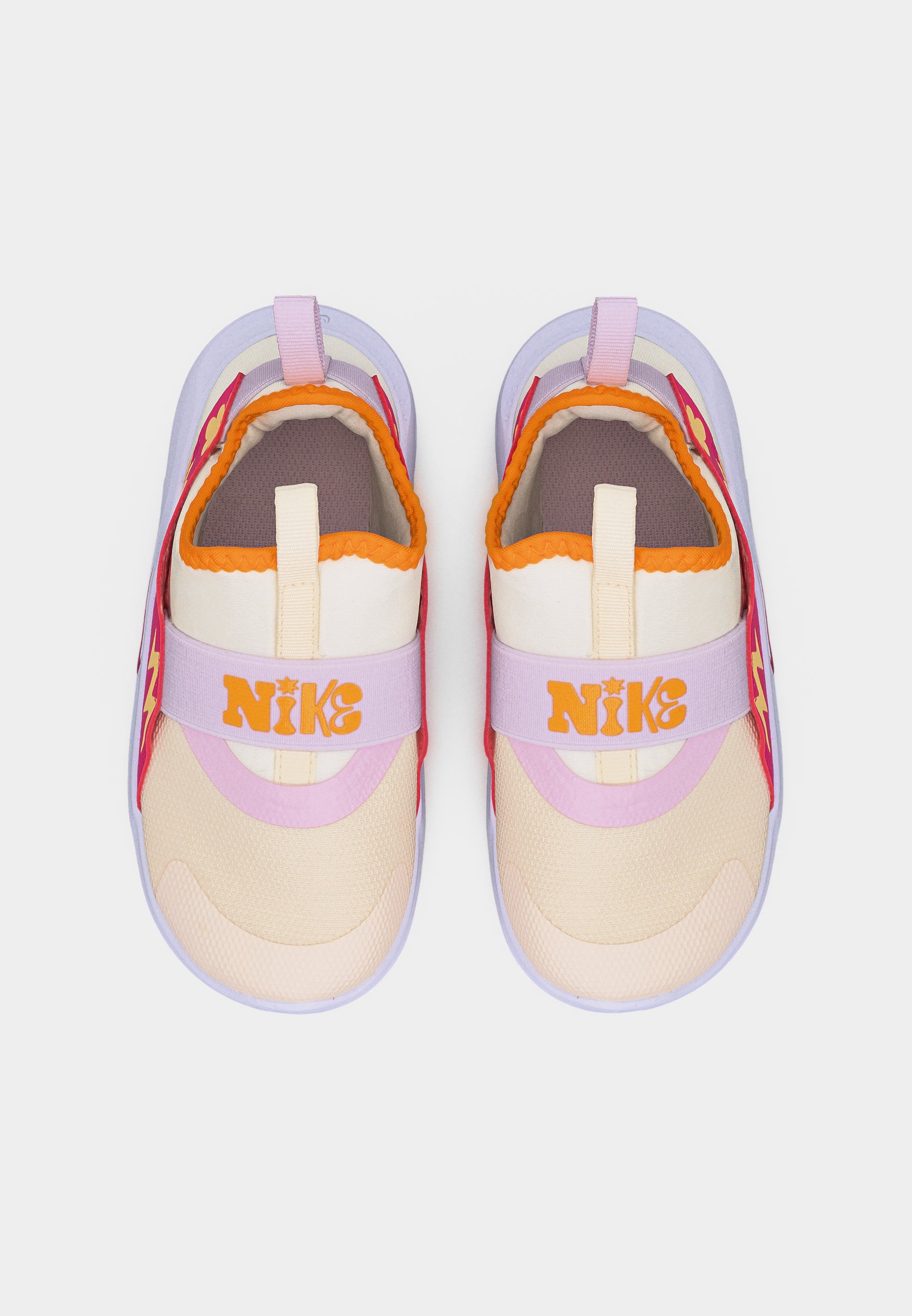 FLEX RUNNER 4 SE UNISEX - Road running shoes - chalk/desert pink/sundial/tangerine tint/bleached lilac/white